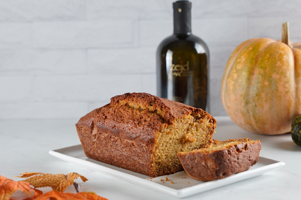 Pumpkin Olive Oil Bread